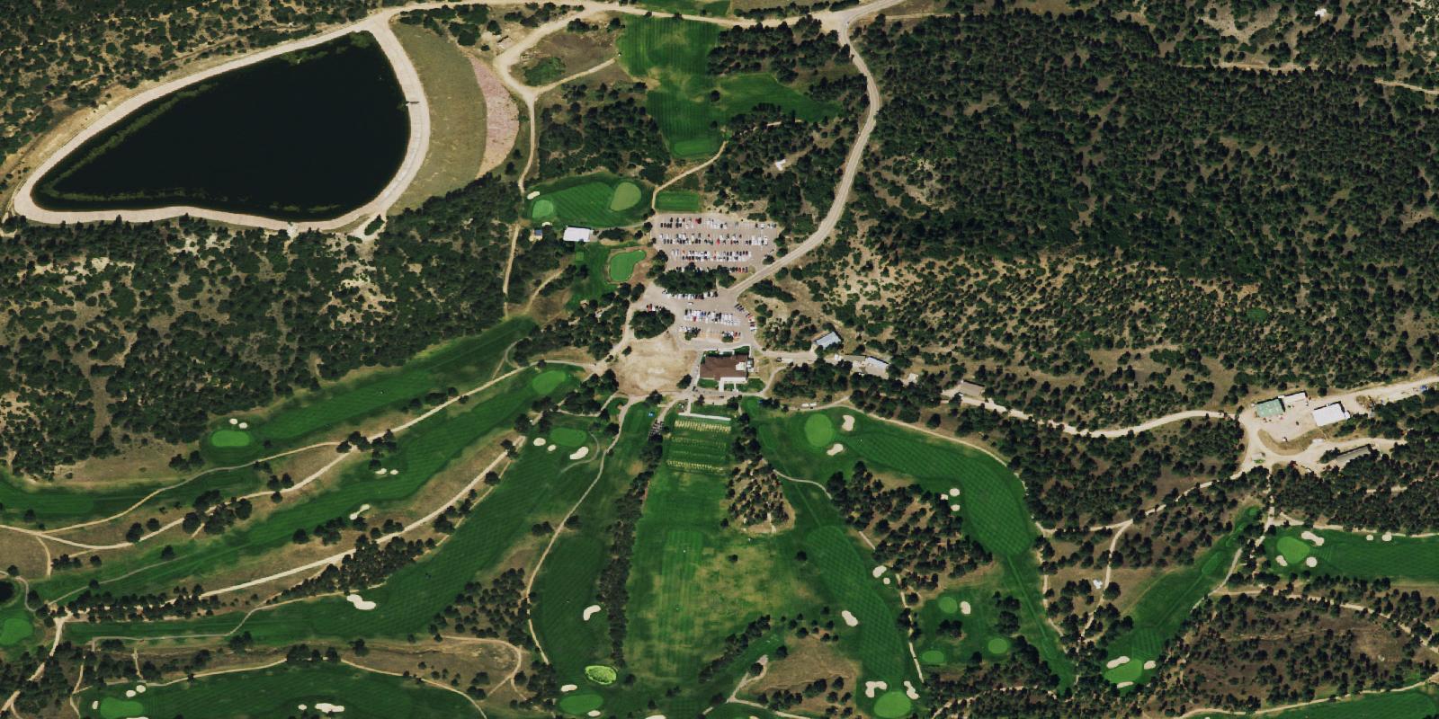 Satellite view of Eisenhower Golf Course