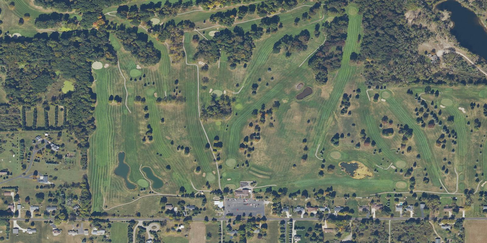 Satellite view of El Dorado Golf Course
