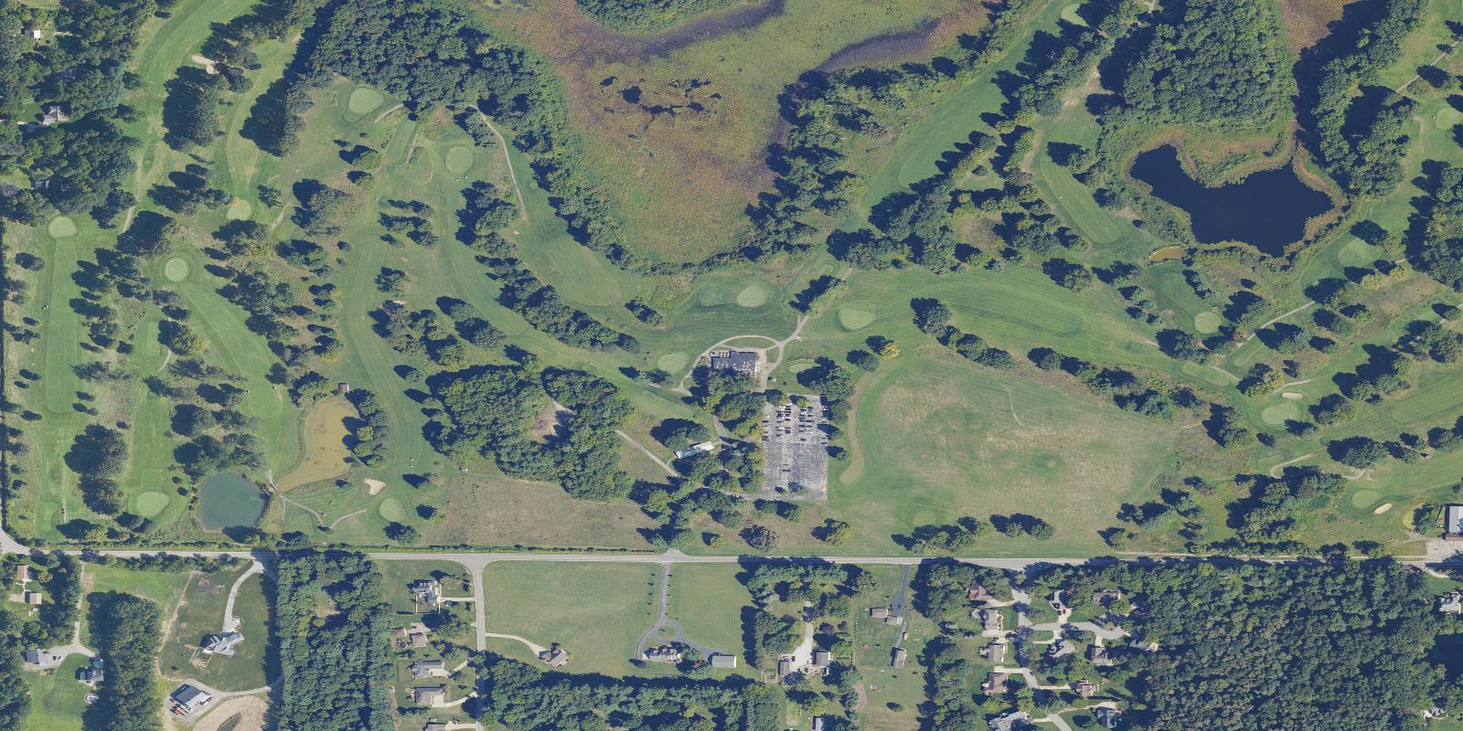 Satellite view of Elbel Park Golf Course