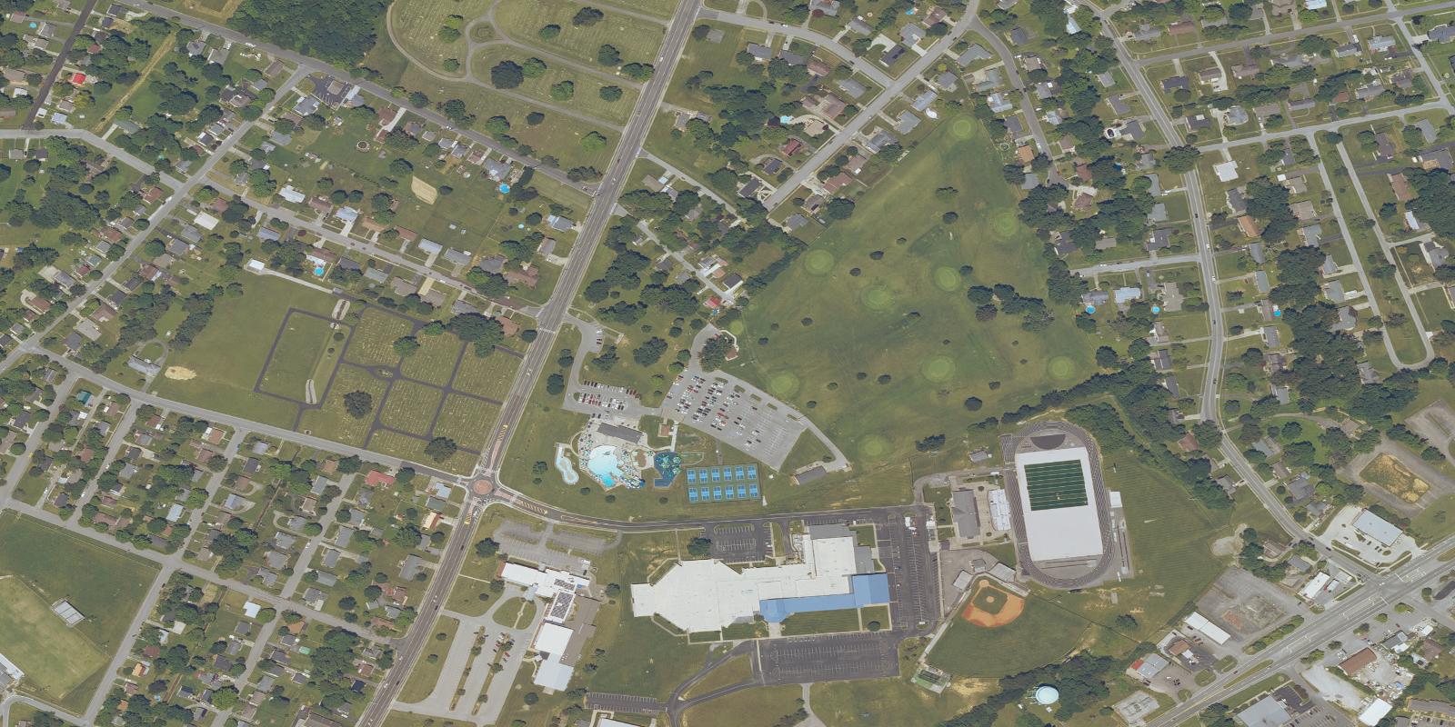 Satellite view of Elizabethtown Municipal Par-3