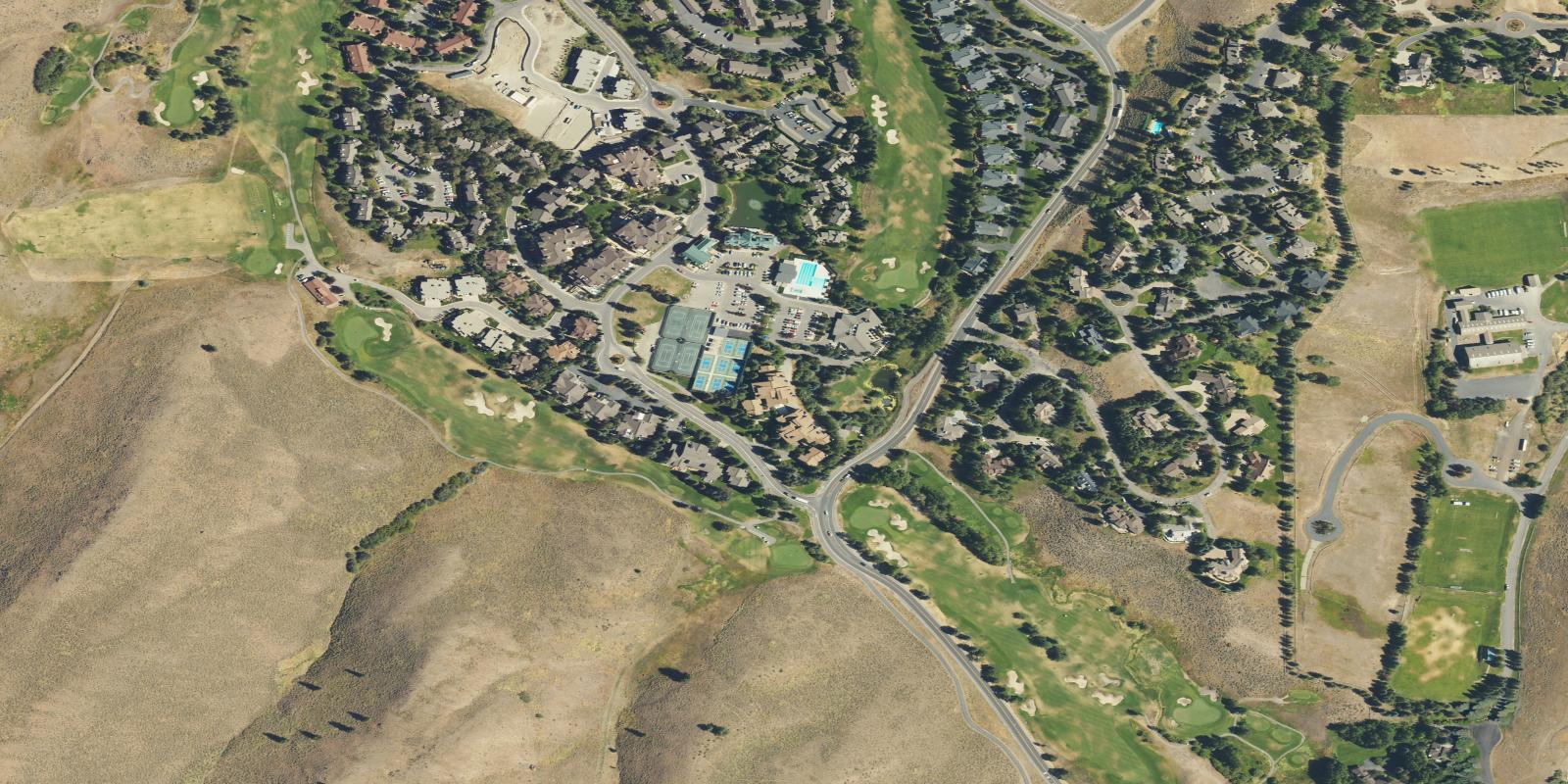 Satellite view of Elkhorn Golf Club