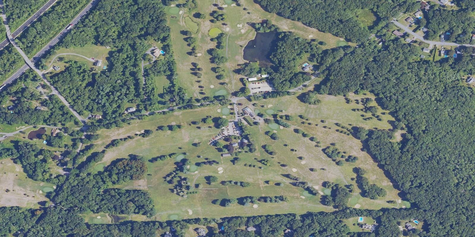 Satellite view of Elmridge Golf Course