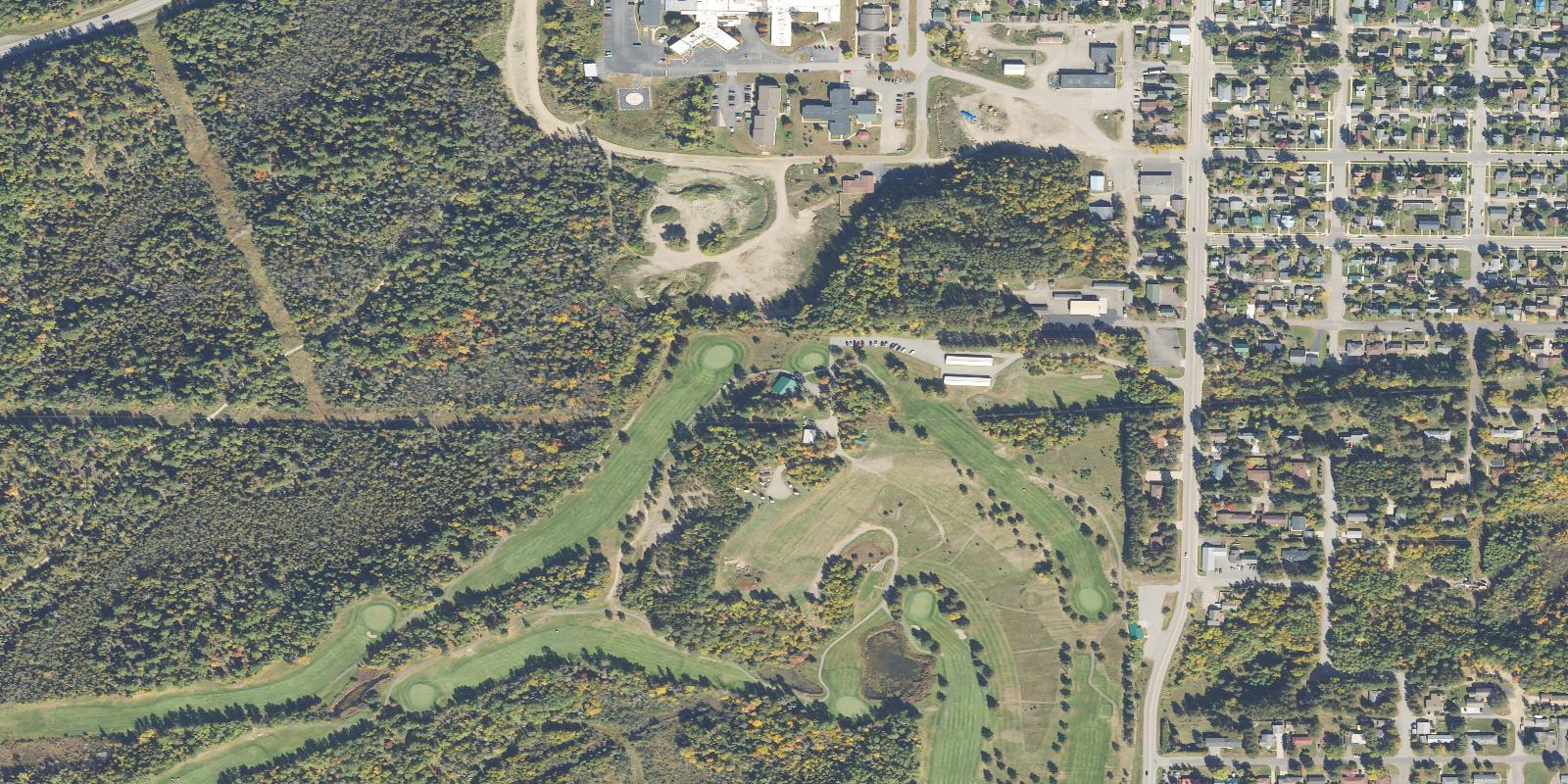 Satellite view of Ely Golf Club
