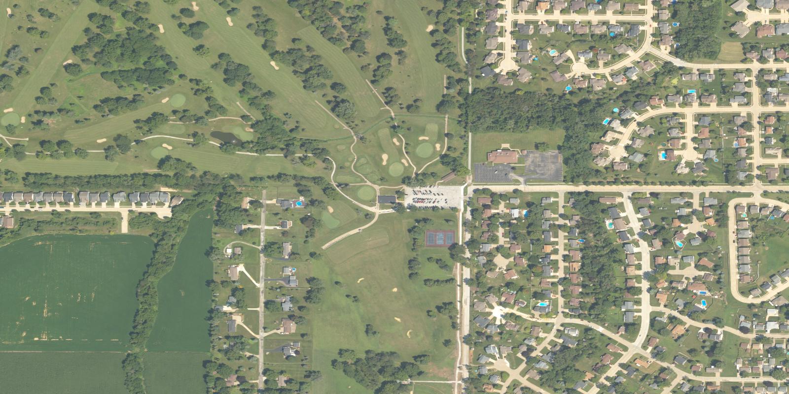 Satellite view of Emeis Golf Course