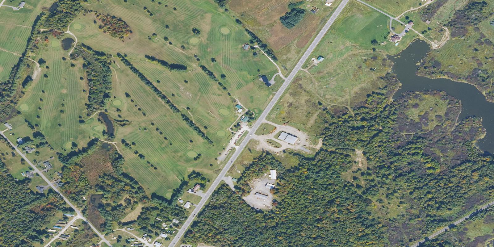 Satellite view of Emerald Greens Golf Club