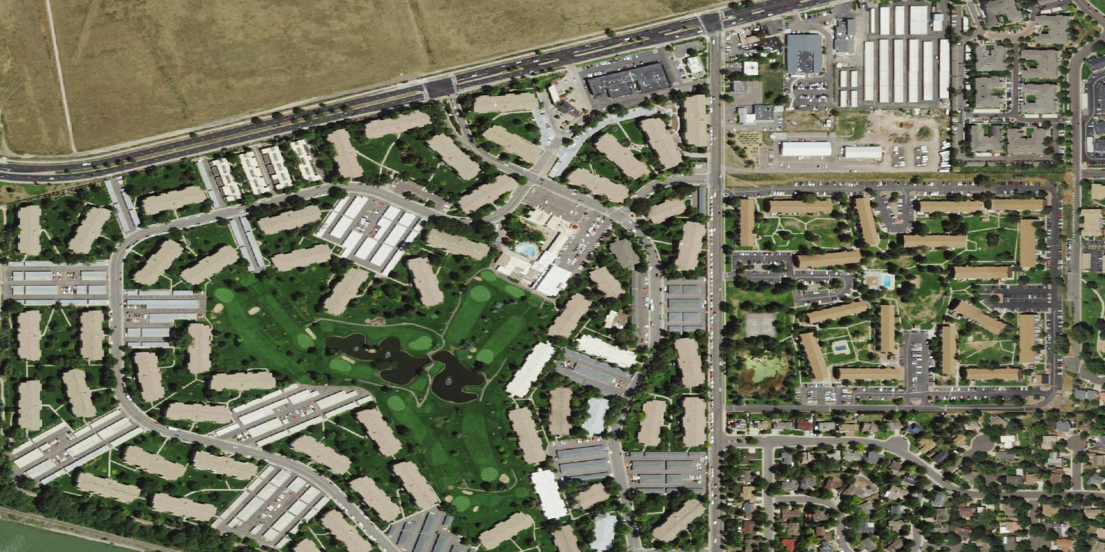 Satellite view of Emerald Greens Golf Club