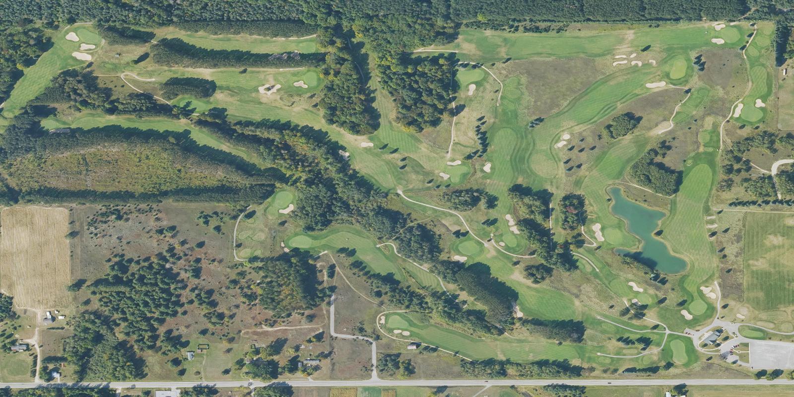 Satellite view of Emerald Vale Golf Club
