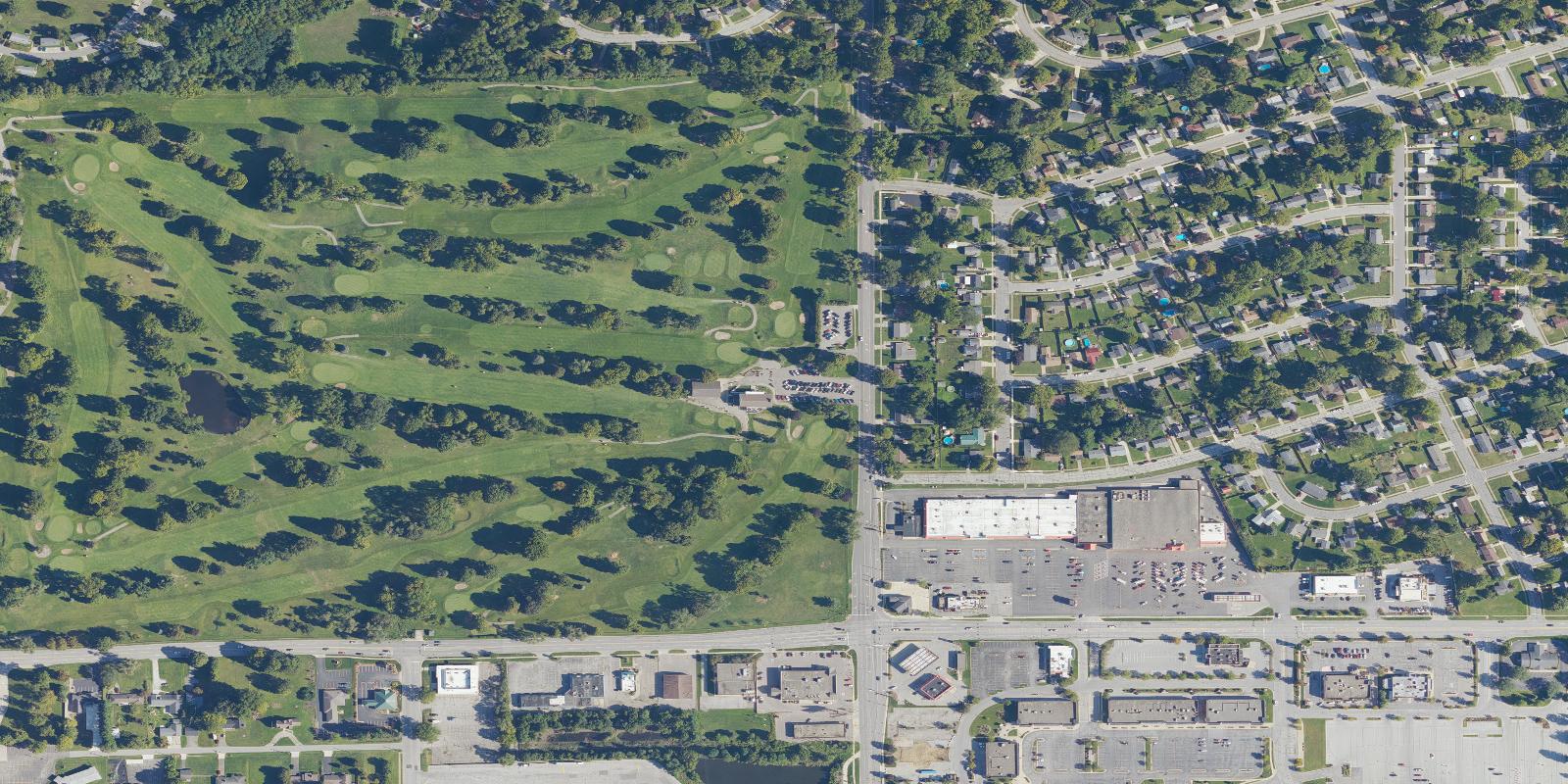 Satellite view of Erskine Park Golf Course