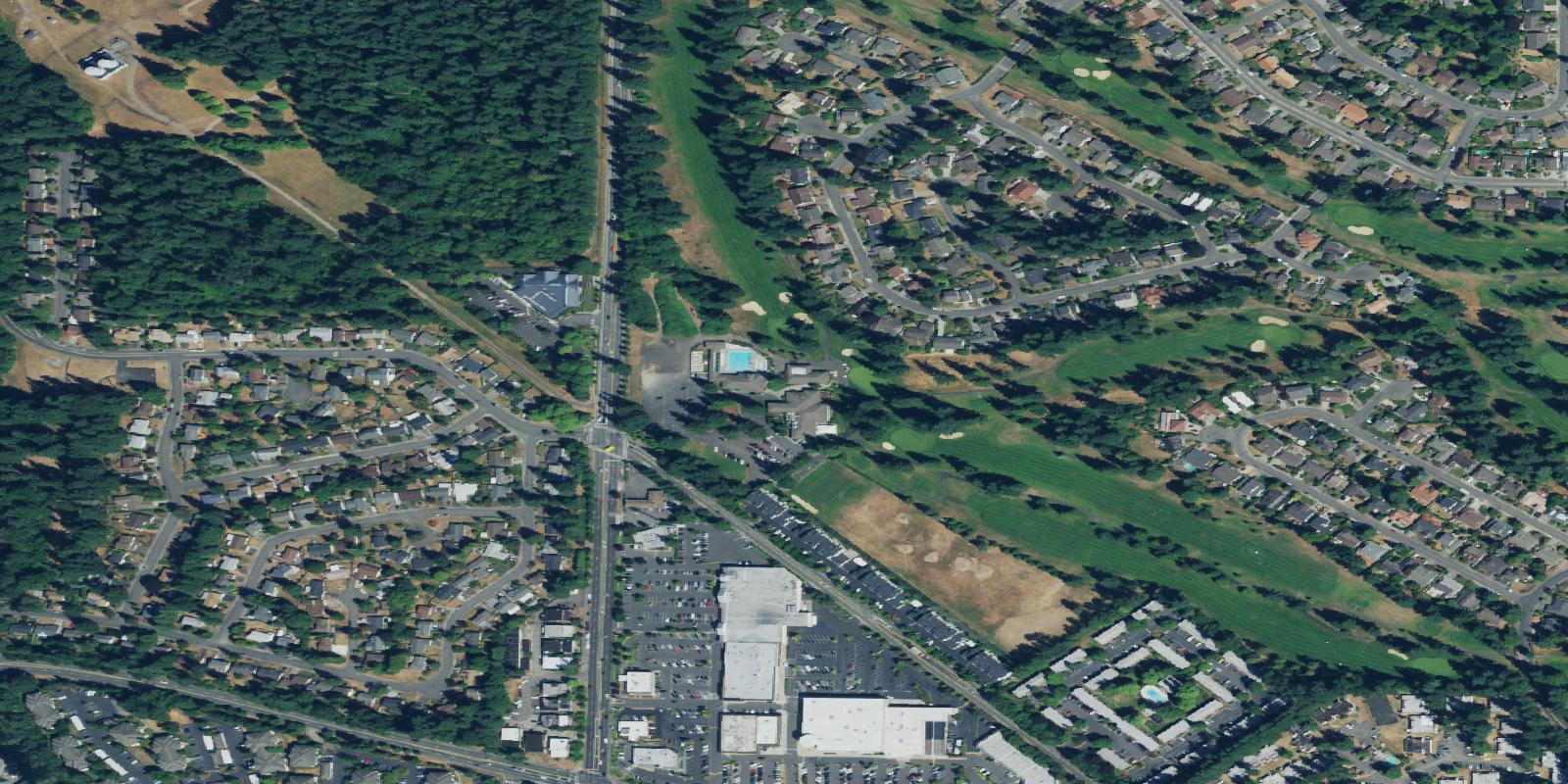 Satellite view of Fairwood Golf & Country Club