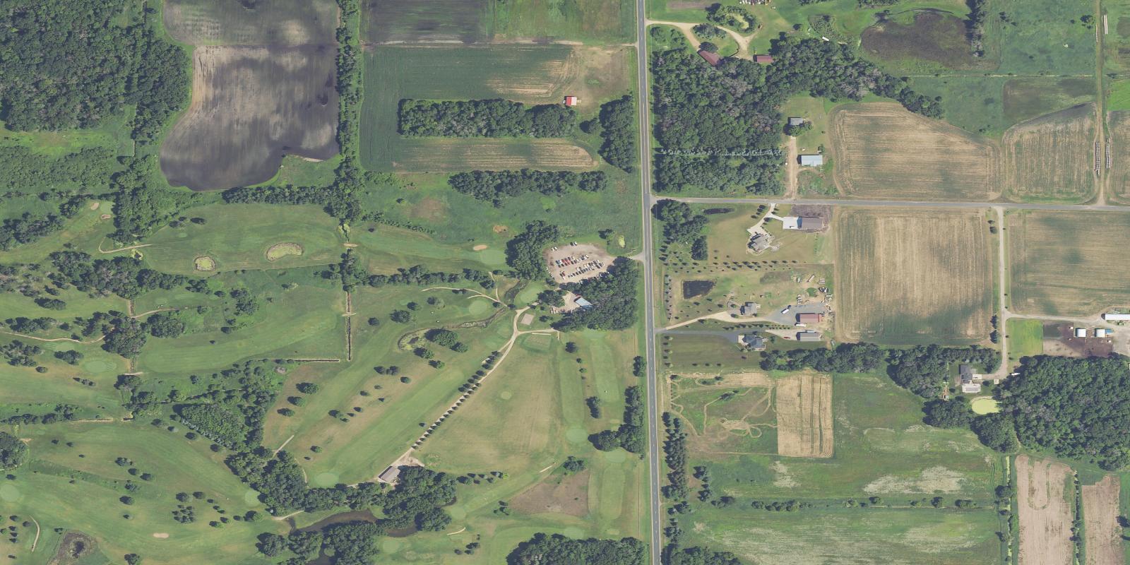 Satellite view of Falcon Ridge GC