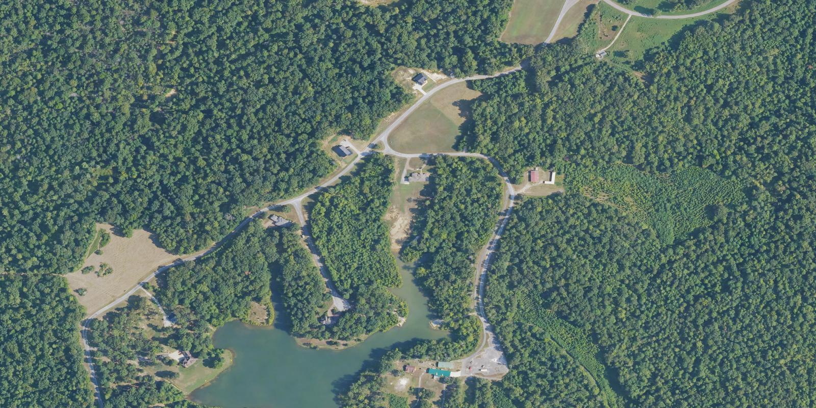 Satellite view of Falcon Ridge Golf Club