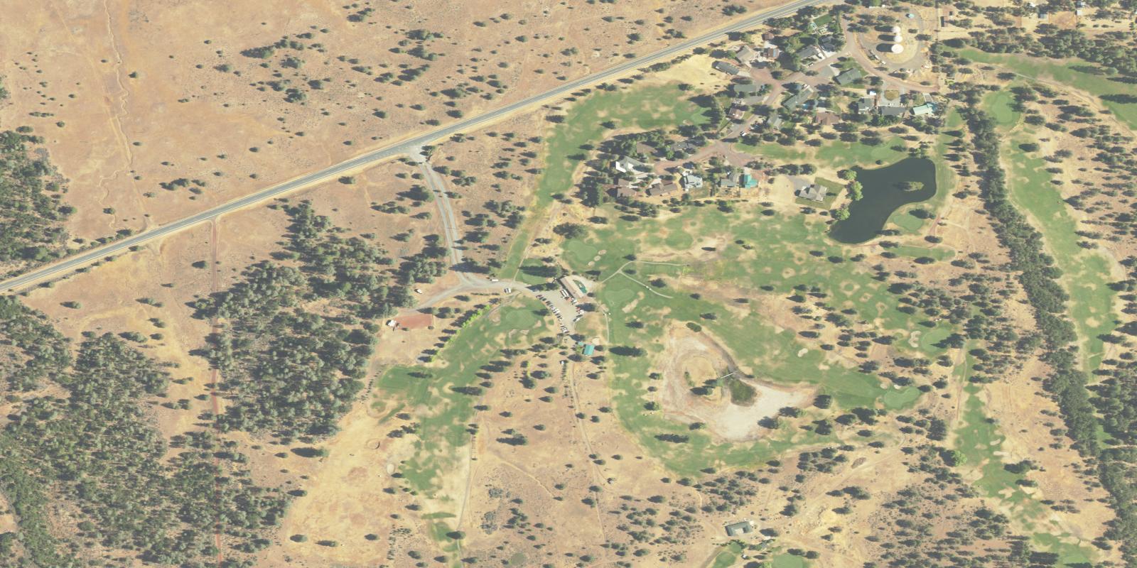Satellite view of Fall River Valley Golf & Country Club