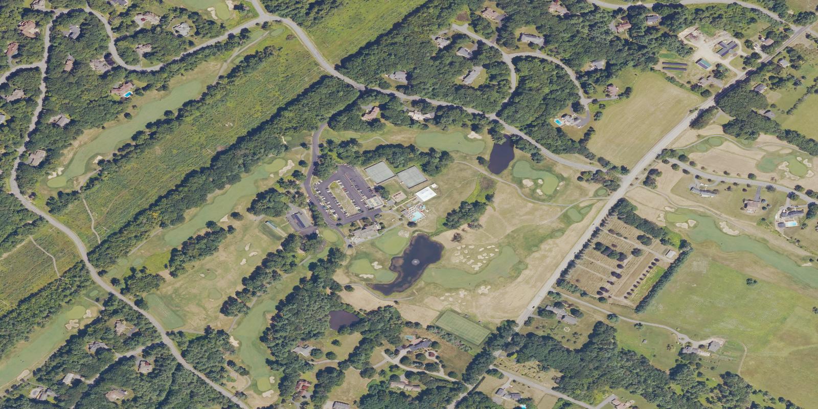 Satellite view of Falmouth Country Club