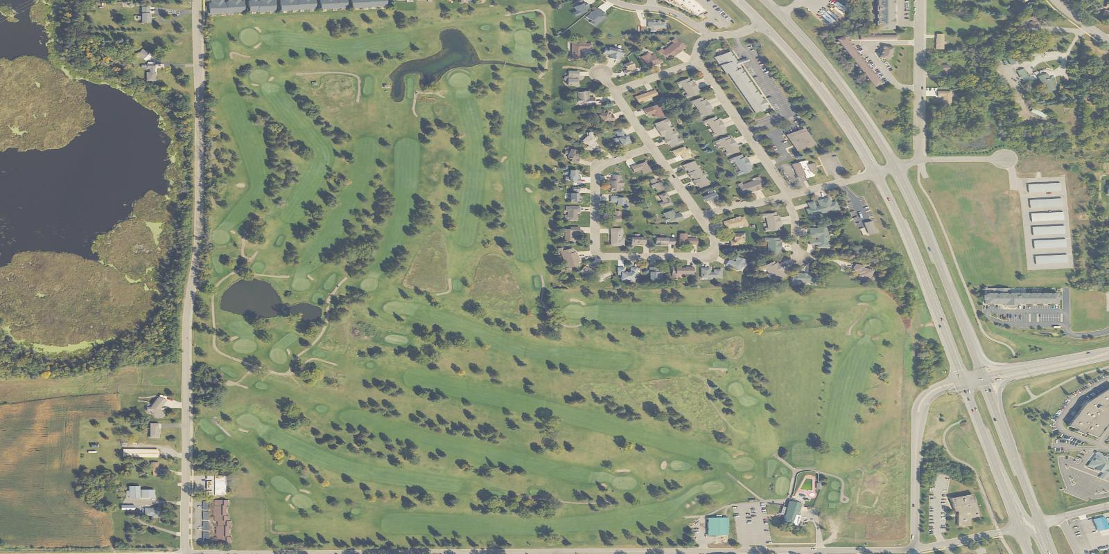 Satellite view of Faribault Golf Club