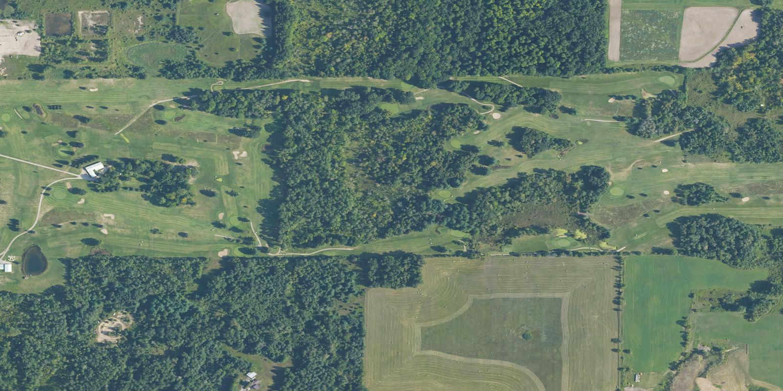 Satellite view of Firefly Golf Links