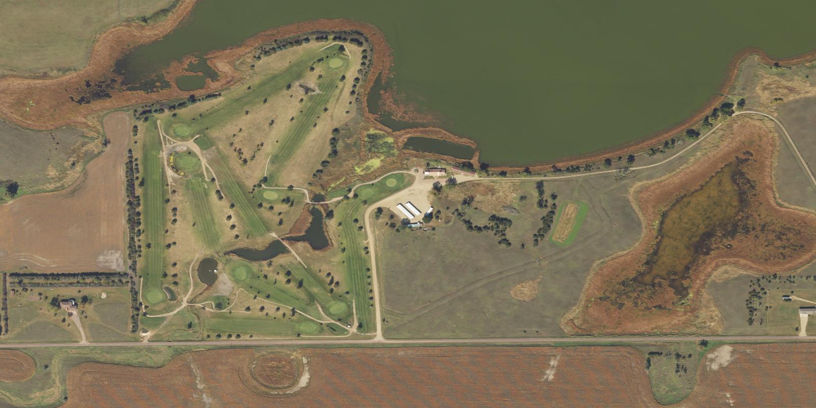 Satellite view of Fish Lake Country Club