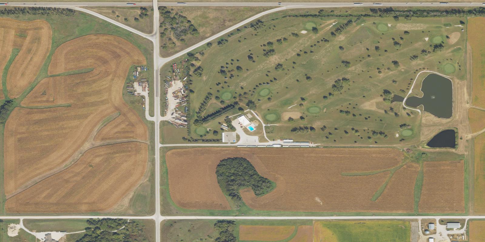 Satellite view of Five By Eighty Country Club