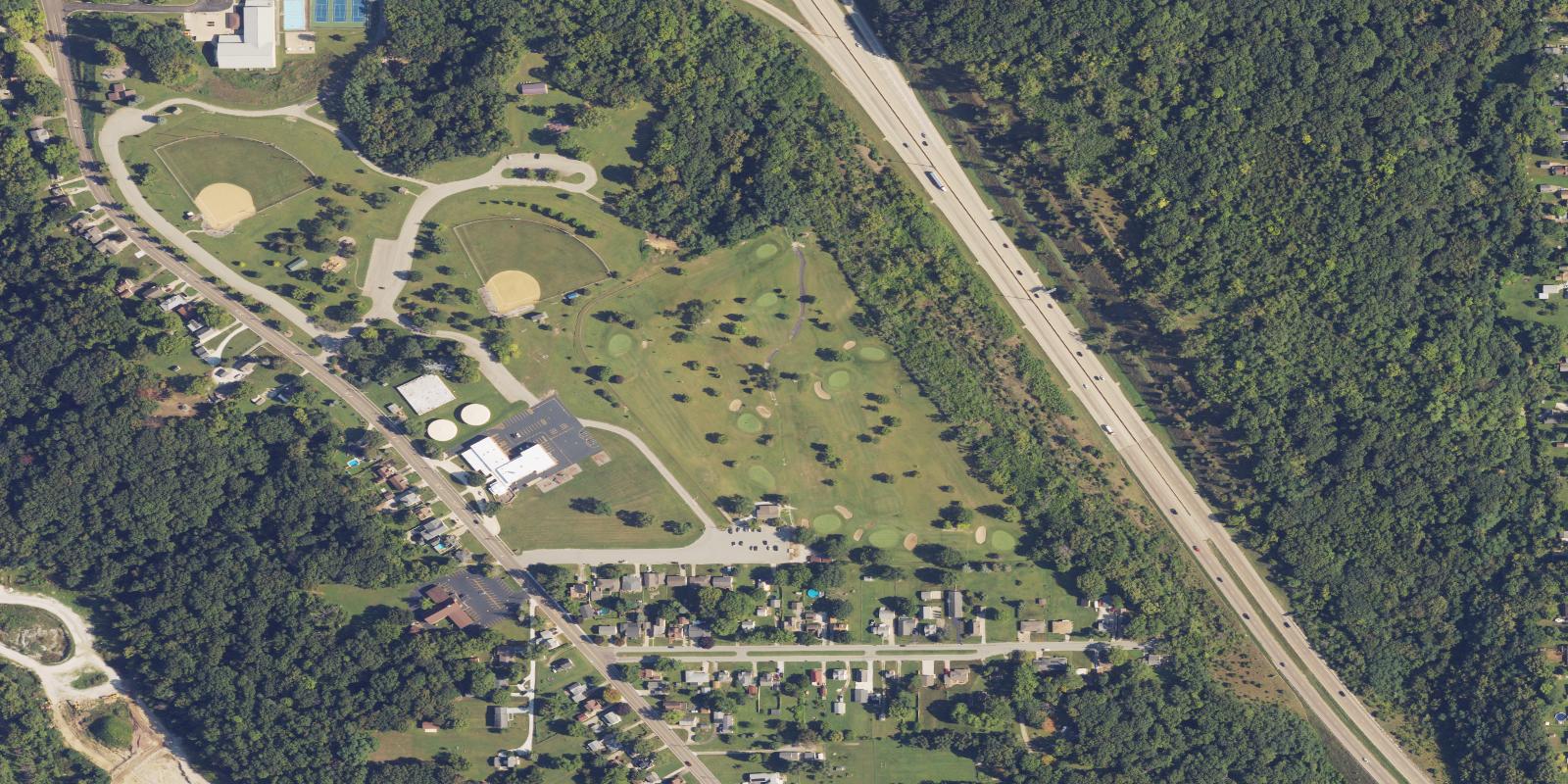 Satellite view of Fon Du Lac Golf Course