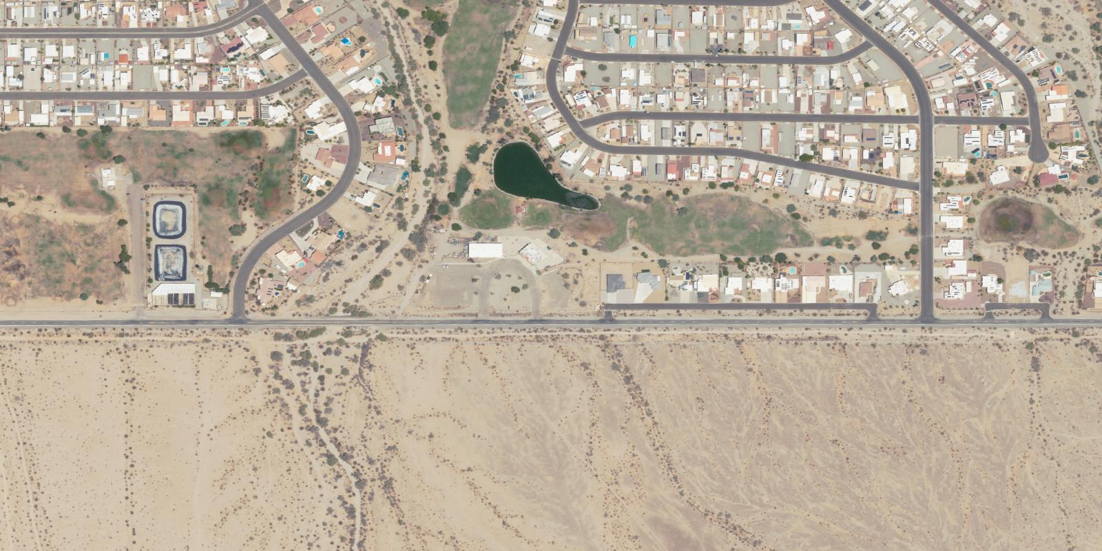 Satellite view of Foothills Executive Golf Course