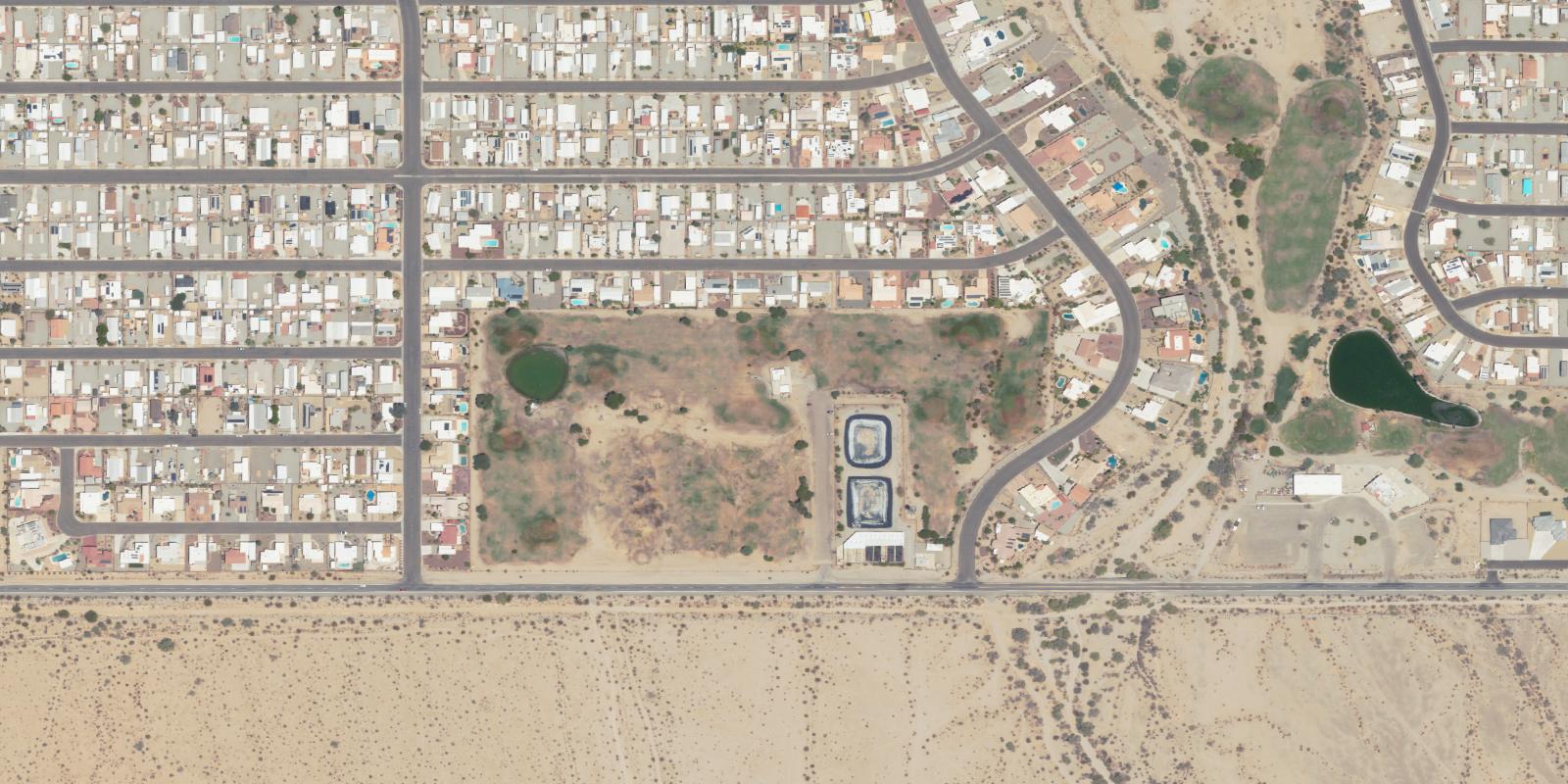 Satellite view of Foothills Par 3 Golf Course