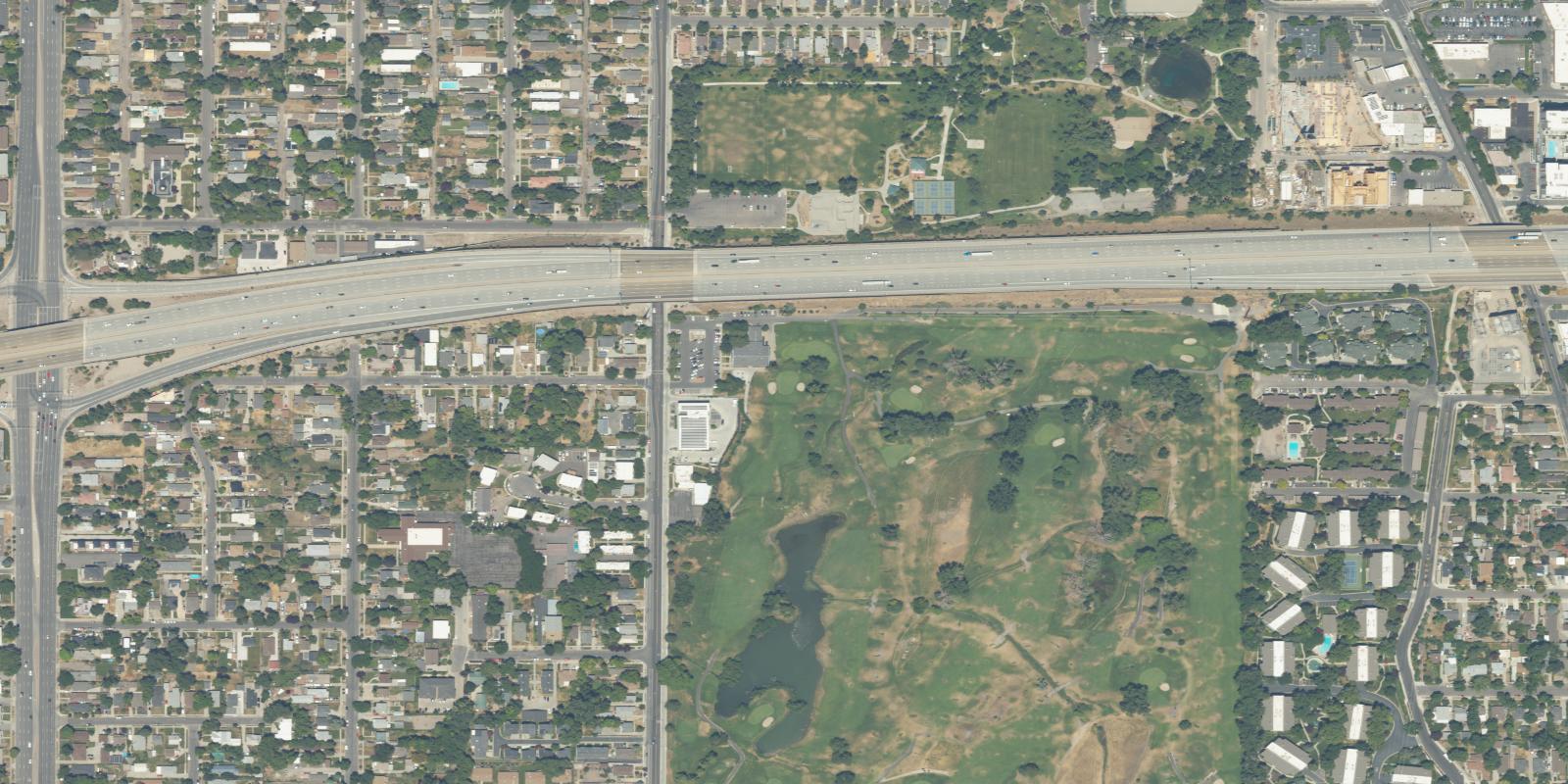 Satellite view of Forest Dale Golf Club