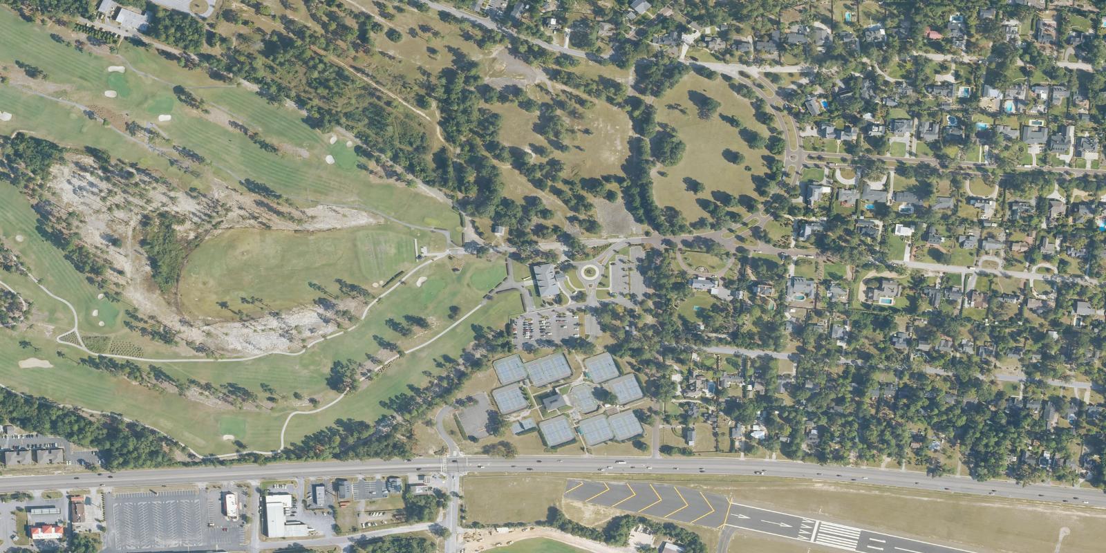 Satellite view of Forest Hills Golf Club