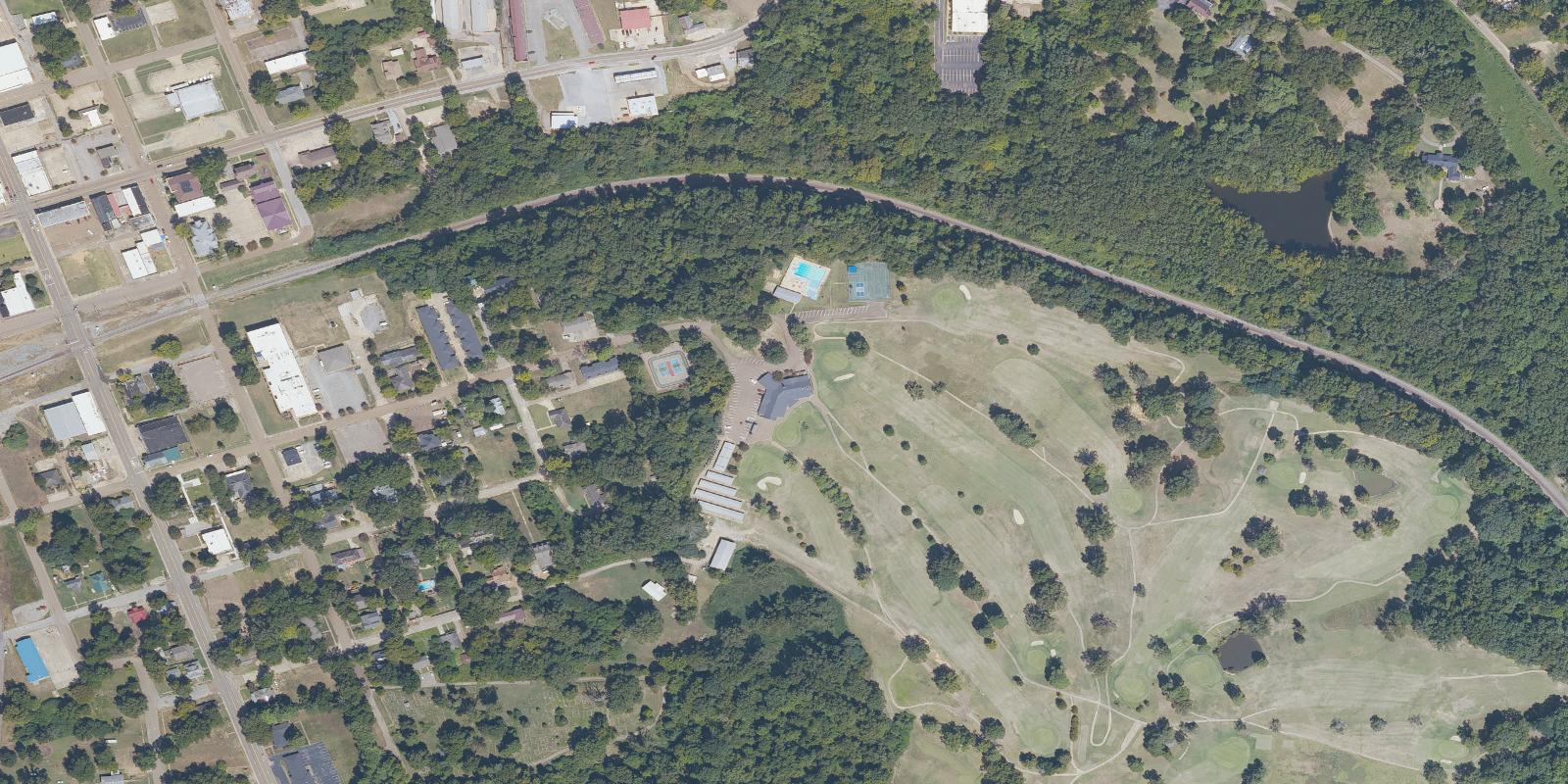 Satellite view of Forrest City Country Club