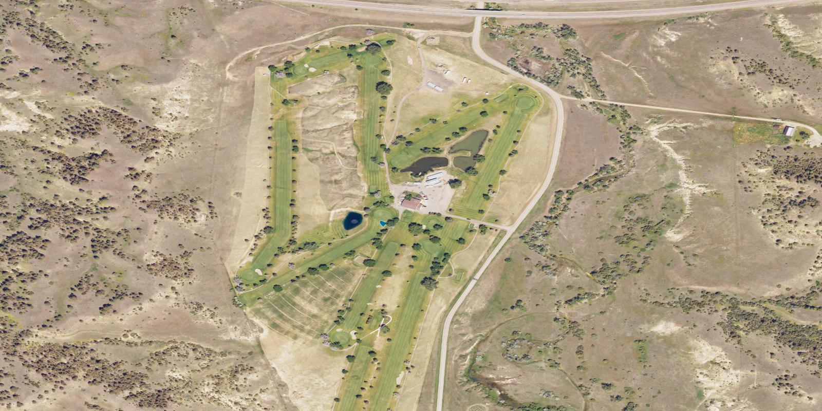Satellite view of Forsyth Country Club