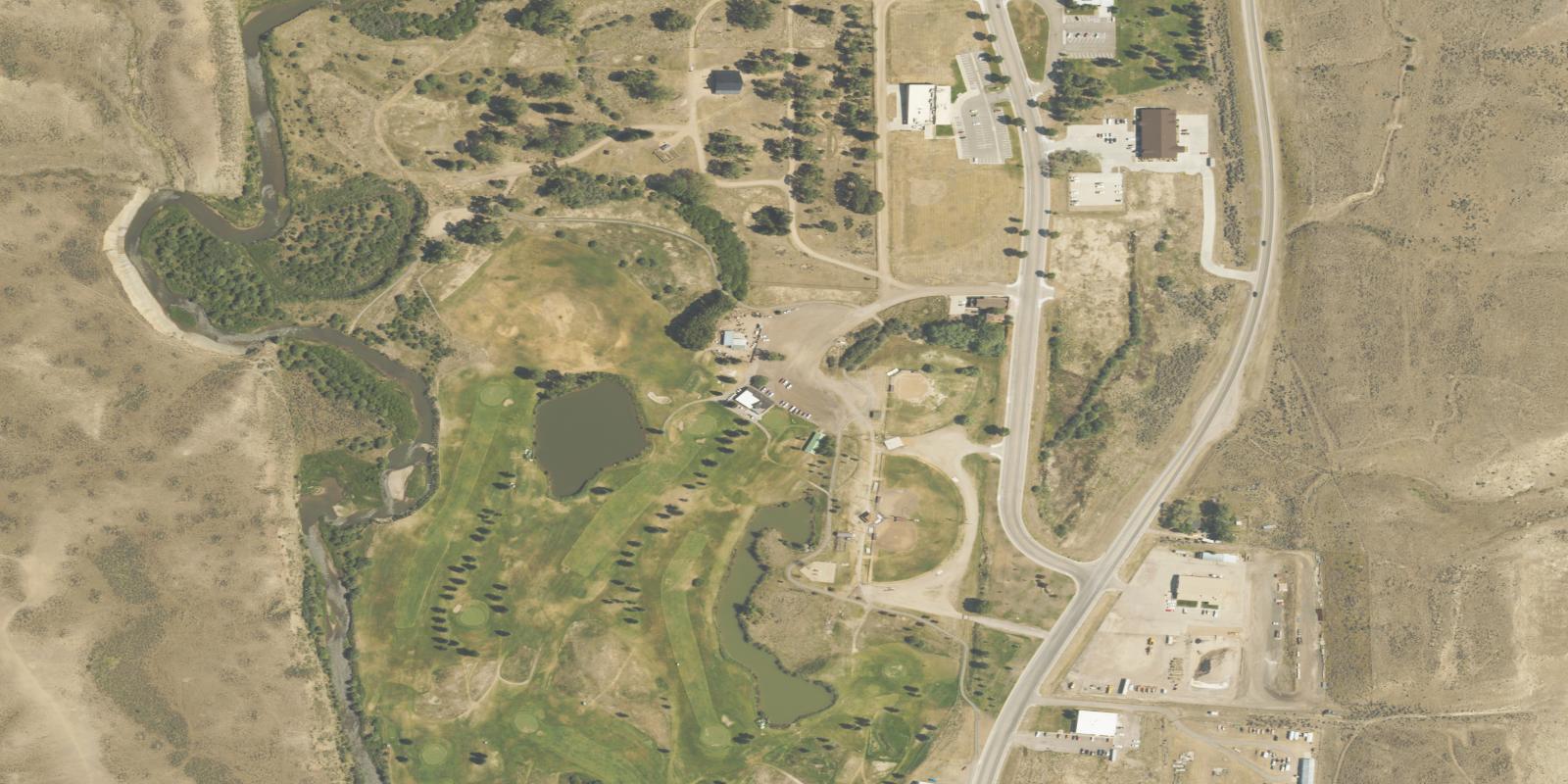 Satellite view of Fossil Island Golf Club