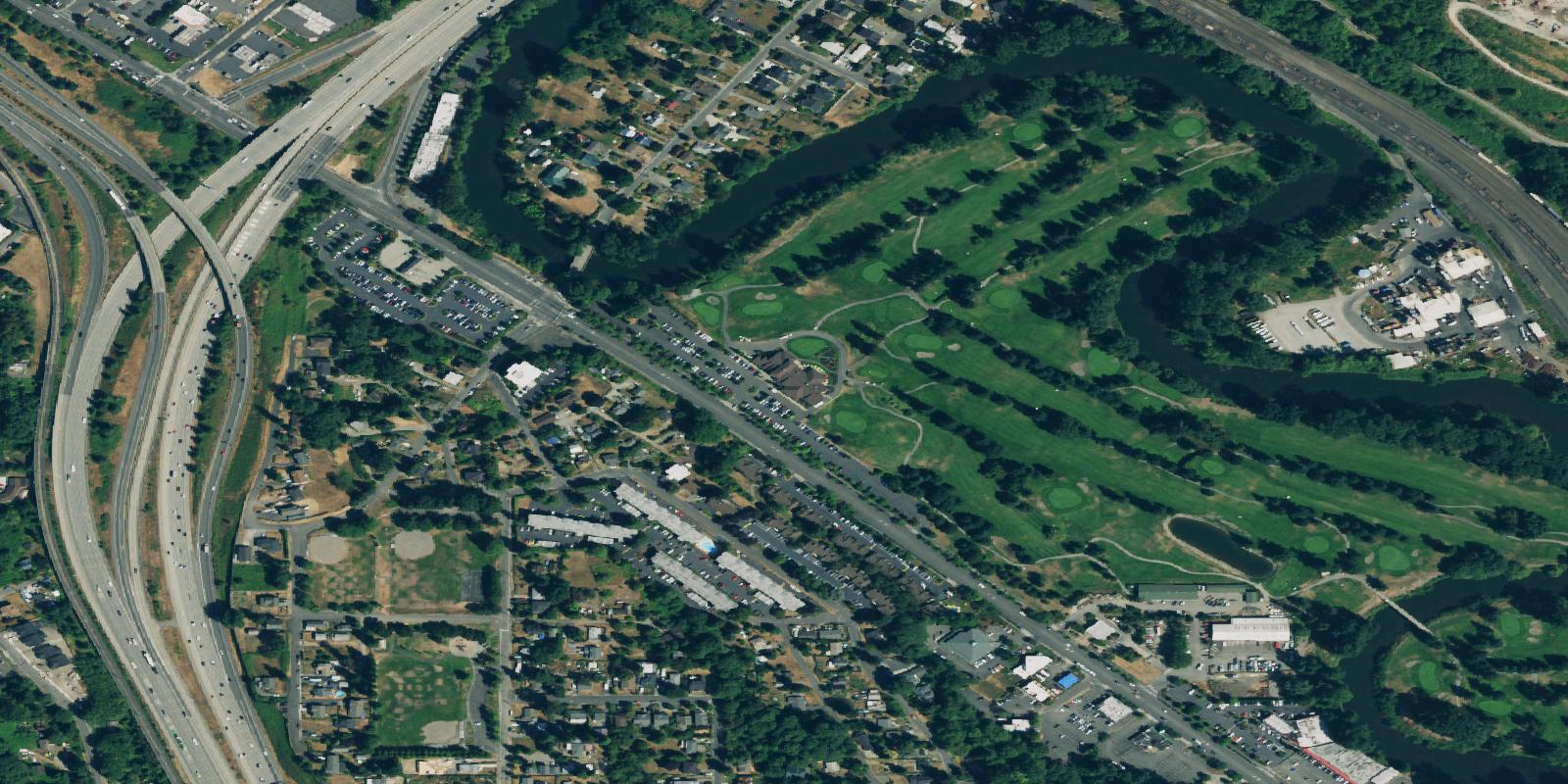 Satellite view of Foster Golf Links (Airport)