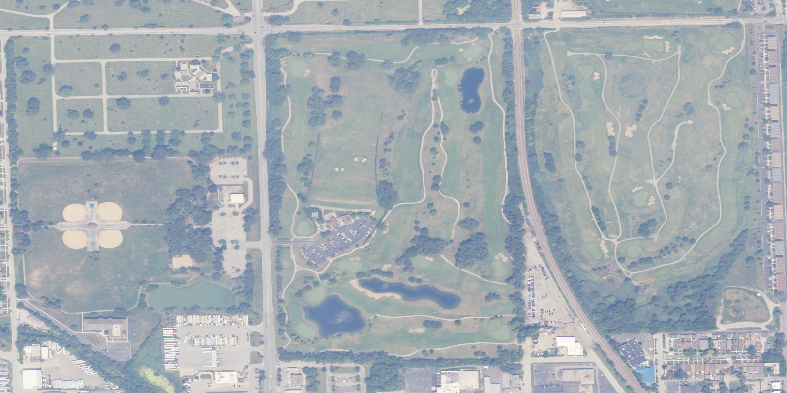 Satellite view of Fountain Hills Golf Club