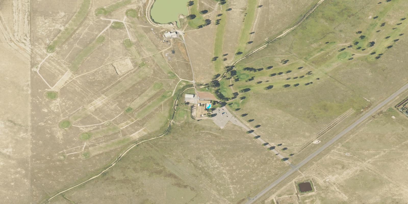 Satellite view of Fox Run Golf Course
