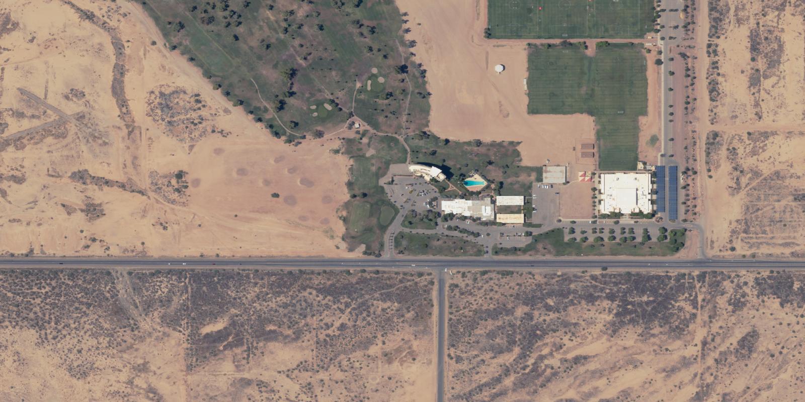 Satellite view of Francisco Grande Resort Golf Club