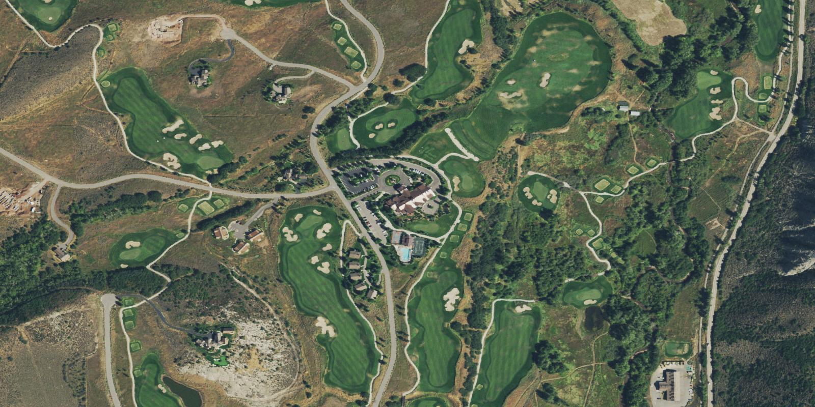 Satellite view of Frost Creek Golf Club