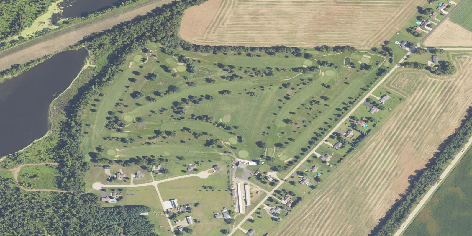 Satellite view of Fulton Country Club