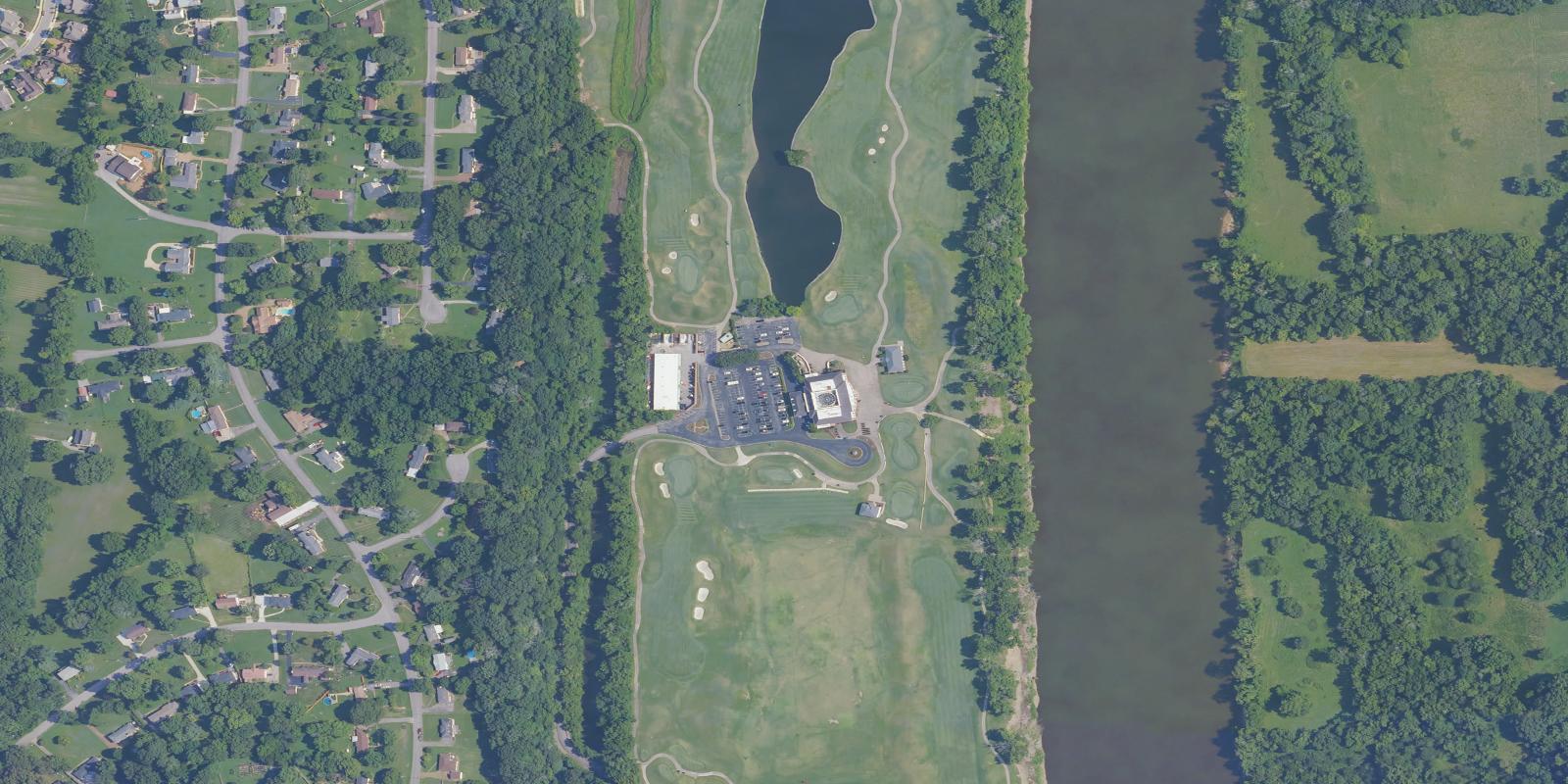 Satellite view of Gaylord Springs Golf Links