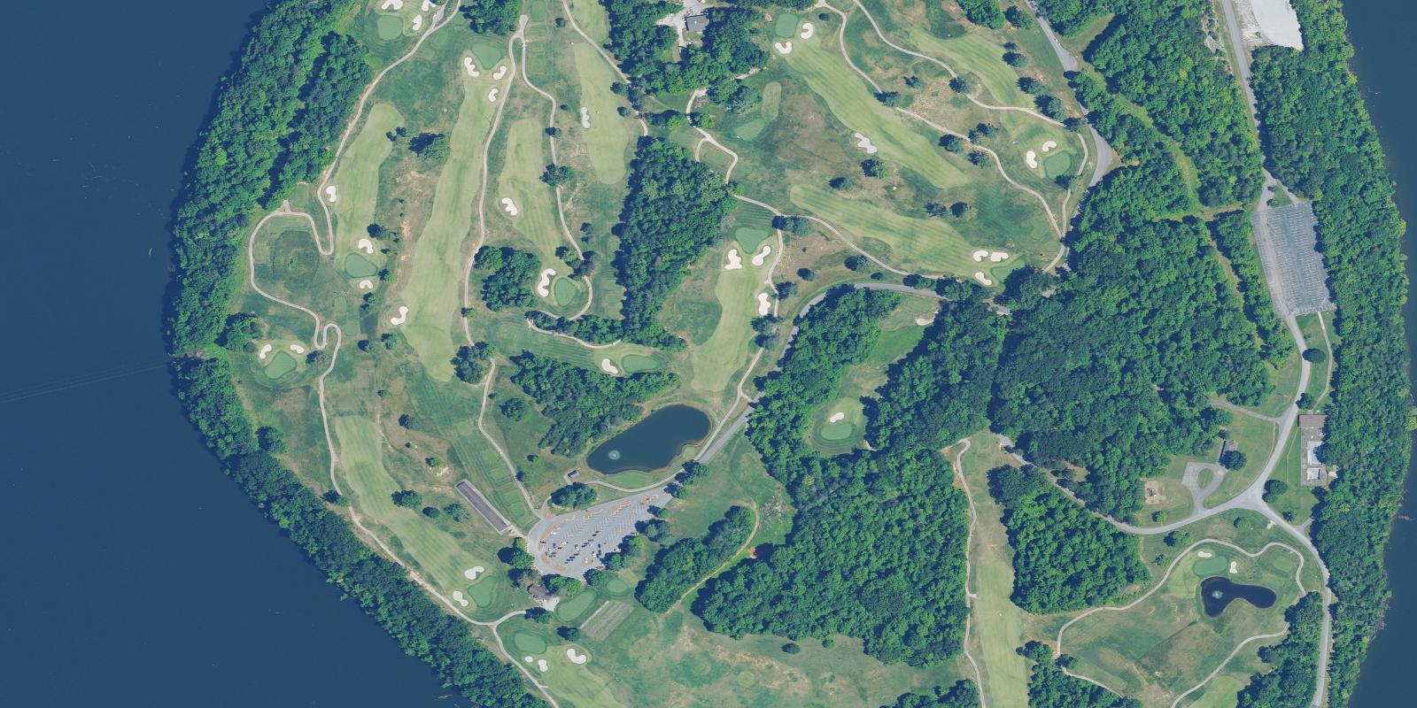 Satellite view of General Burnside Island