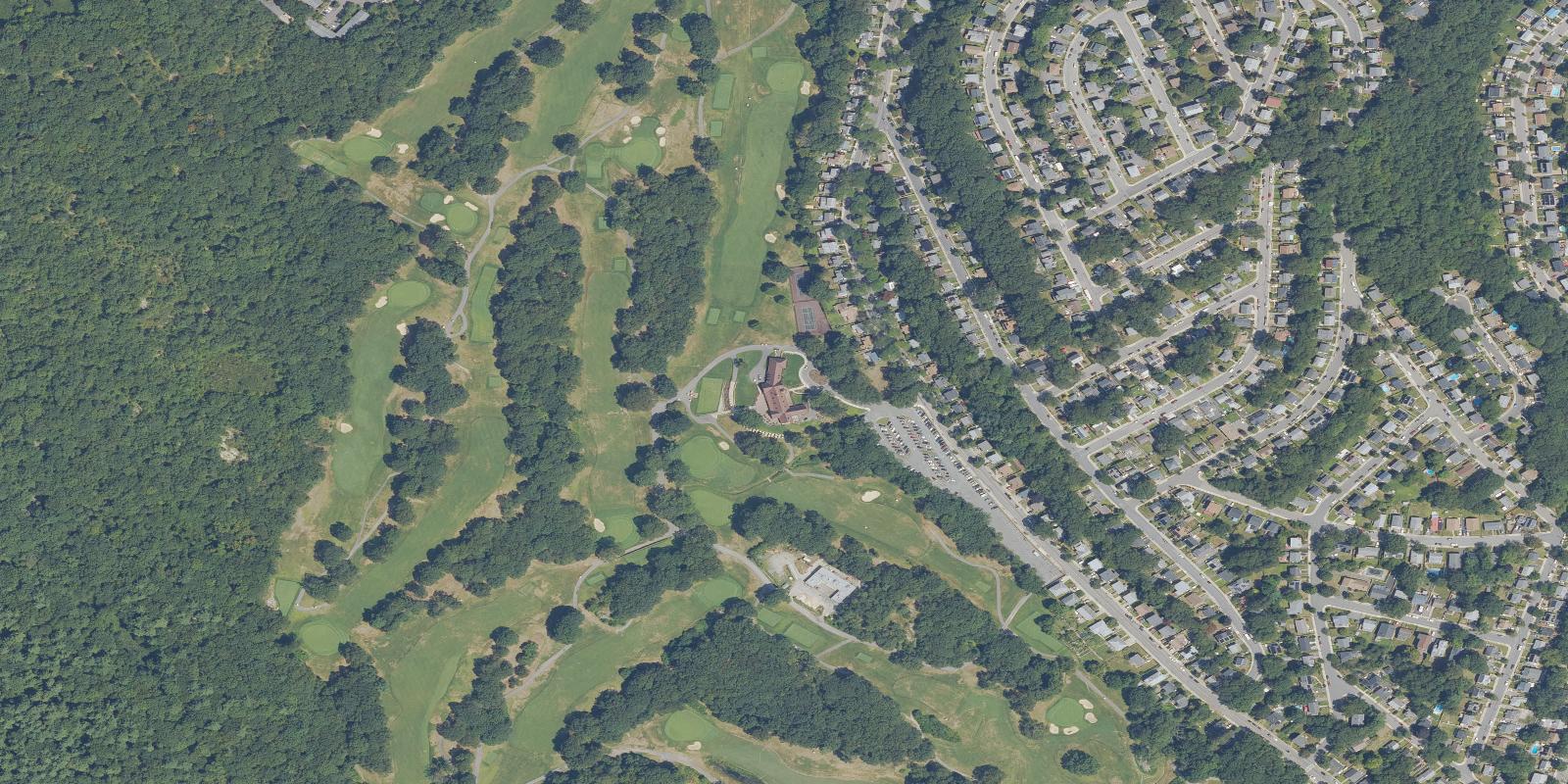 Satellite view of George Wright Golf Course