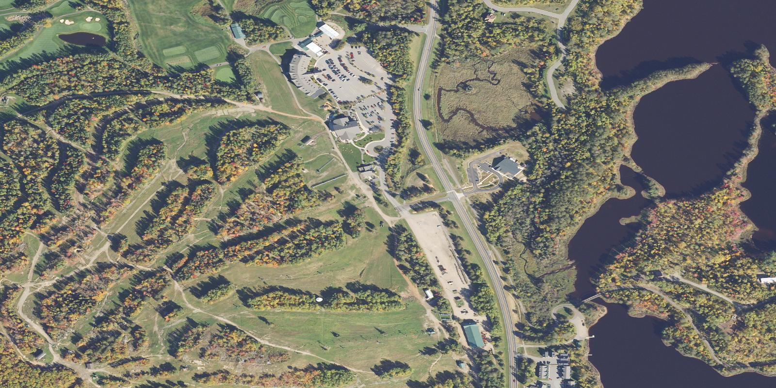 Satellite view of Giants Ridge Golf & Ski Resort - Quarry Course