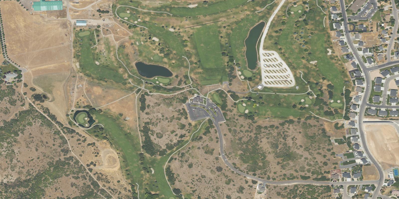 Satellite view of Gladstan Golf Course