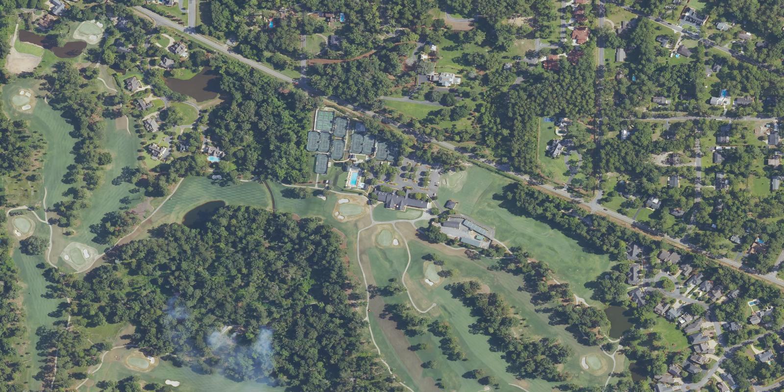Satellite view of Glen Arven Country Club