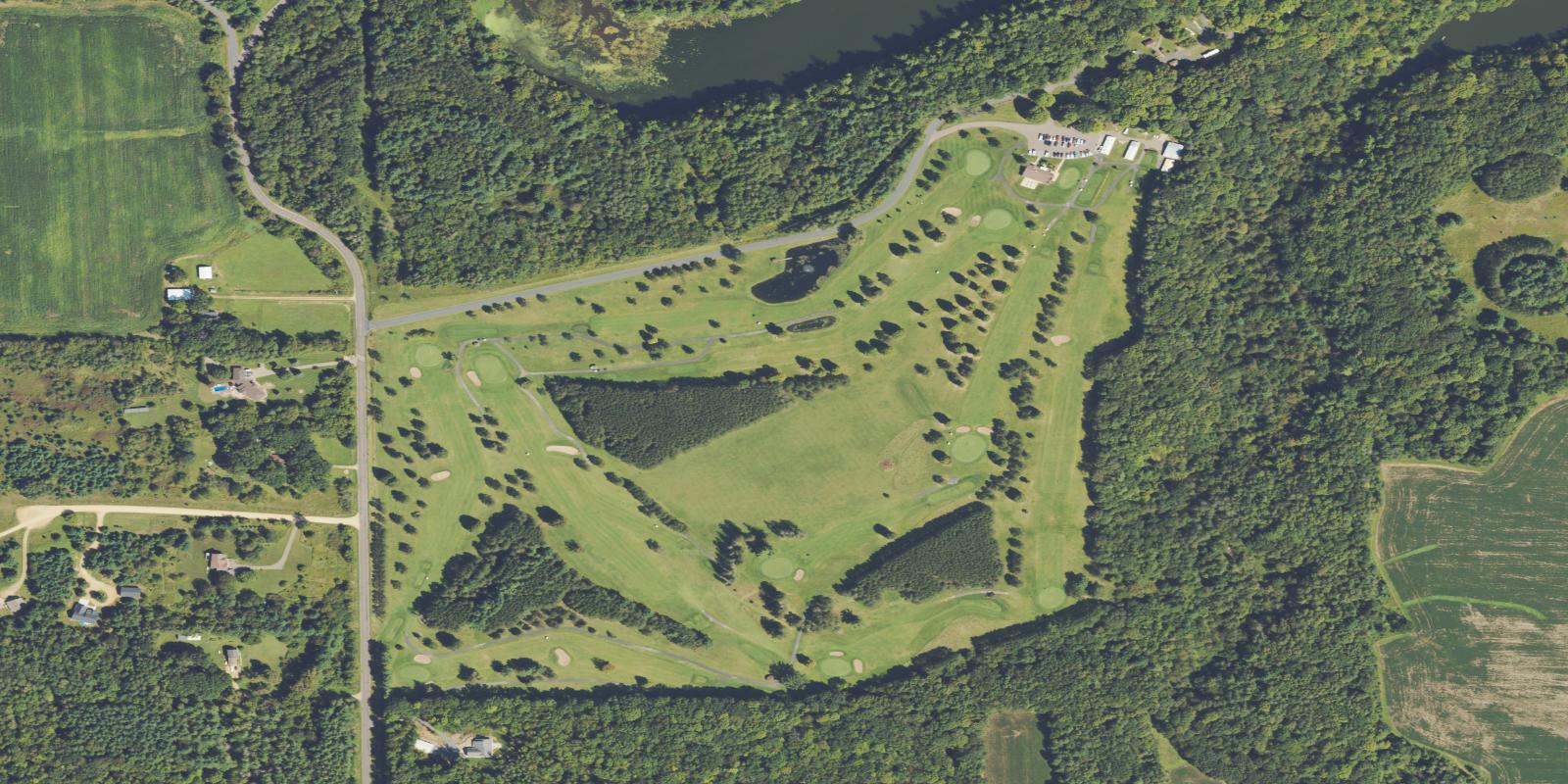 Satellite view of Glen Hills Golf Club