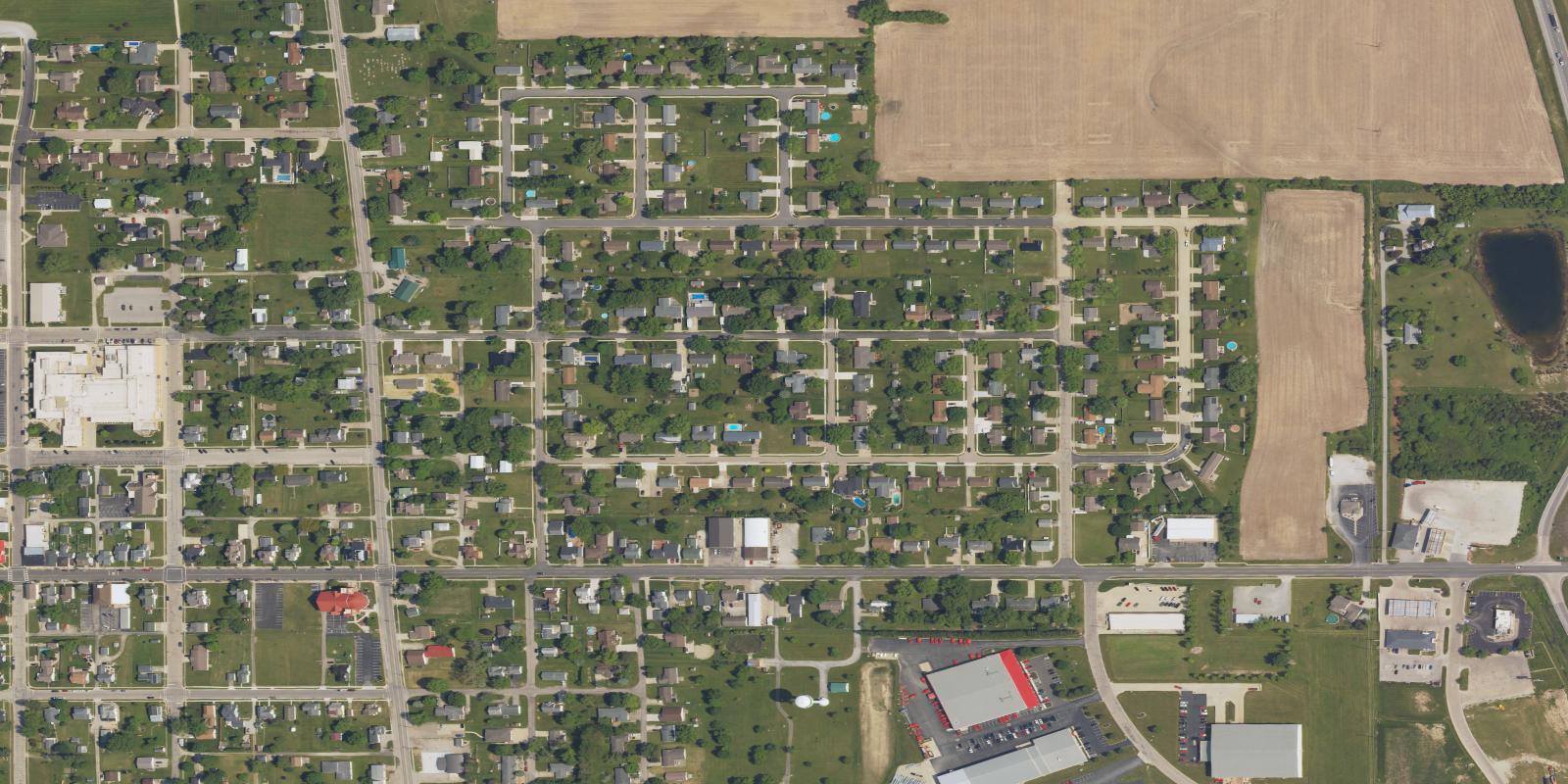 Satellite view of Glenross Golf Club