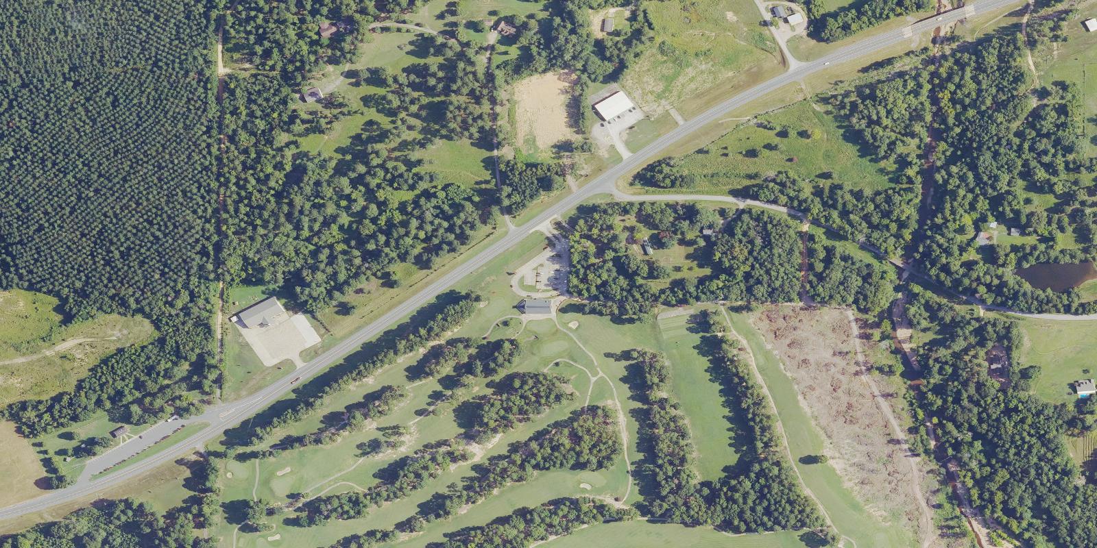 Satellite view of Glenwood Country Club