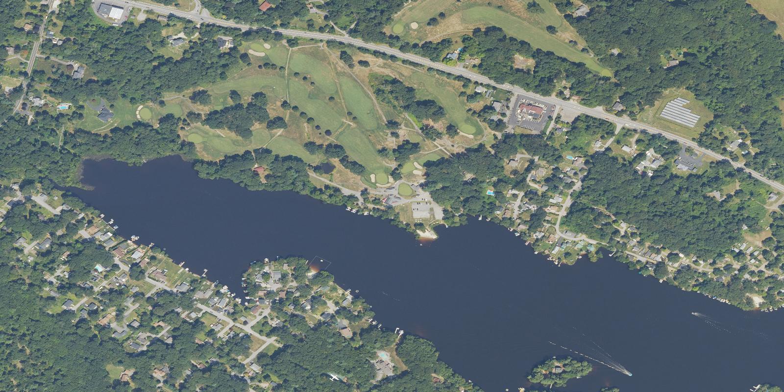 Satellite view of Glocester Country Club