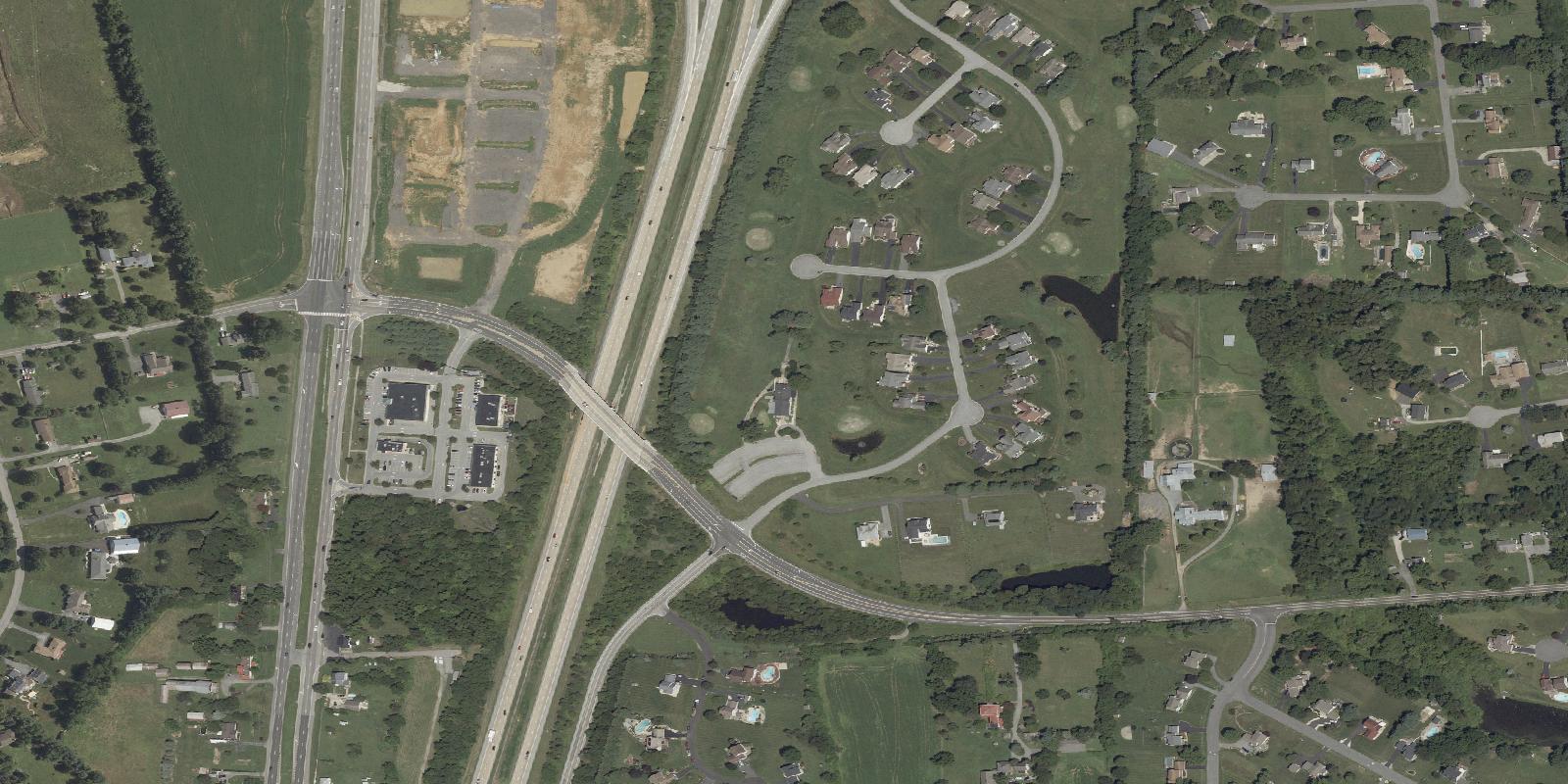 Satellite view of Golf Academy Of Delaware Vandegift Course