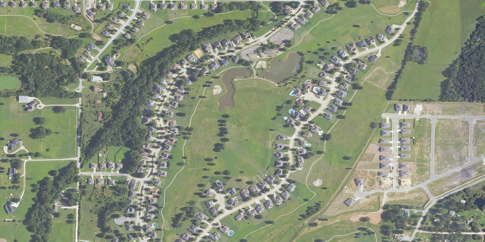 Satellite view of Golf Club At Valley View