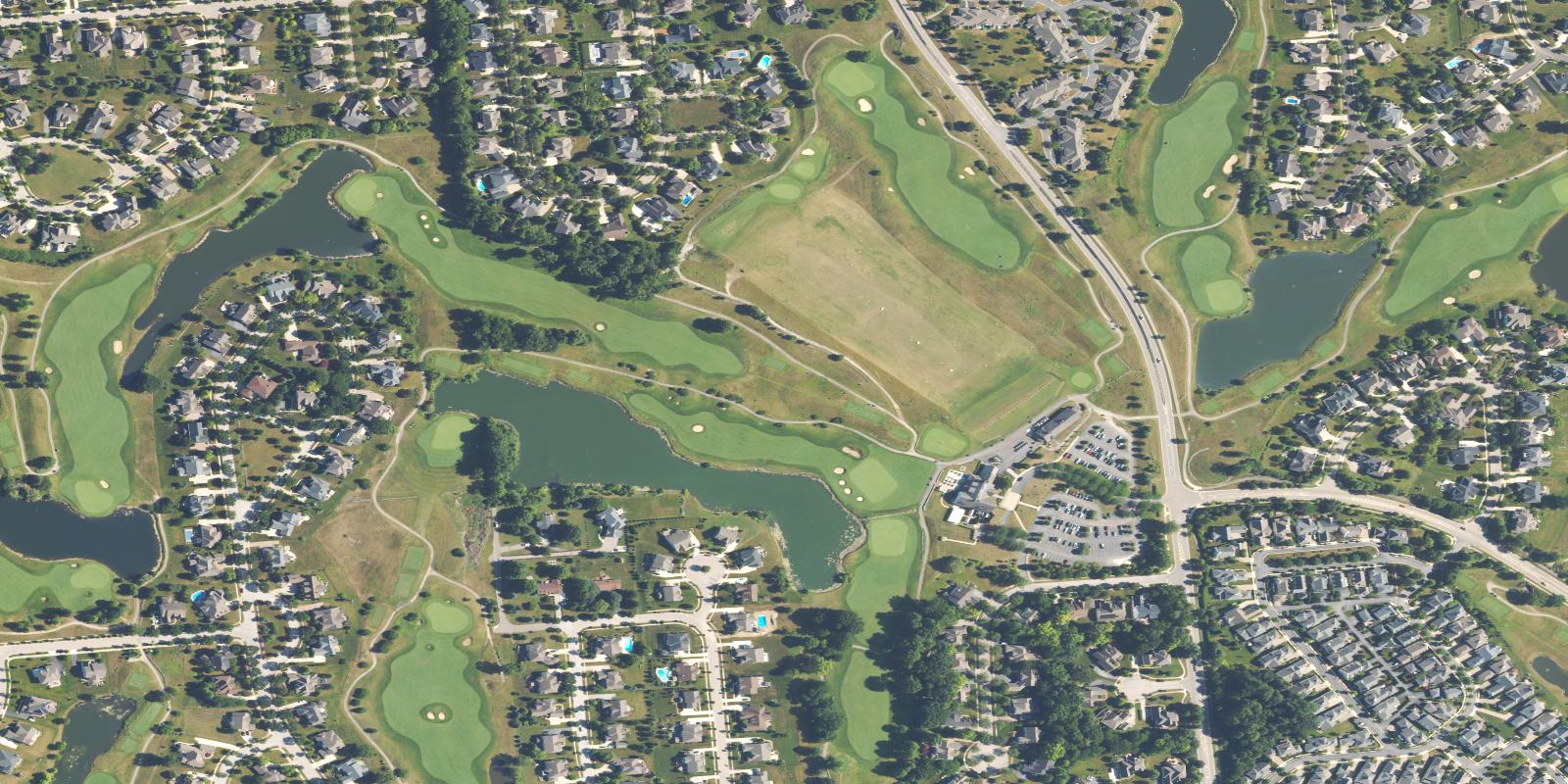 Satellite view of Golf Club of Dublin