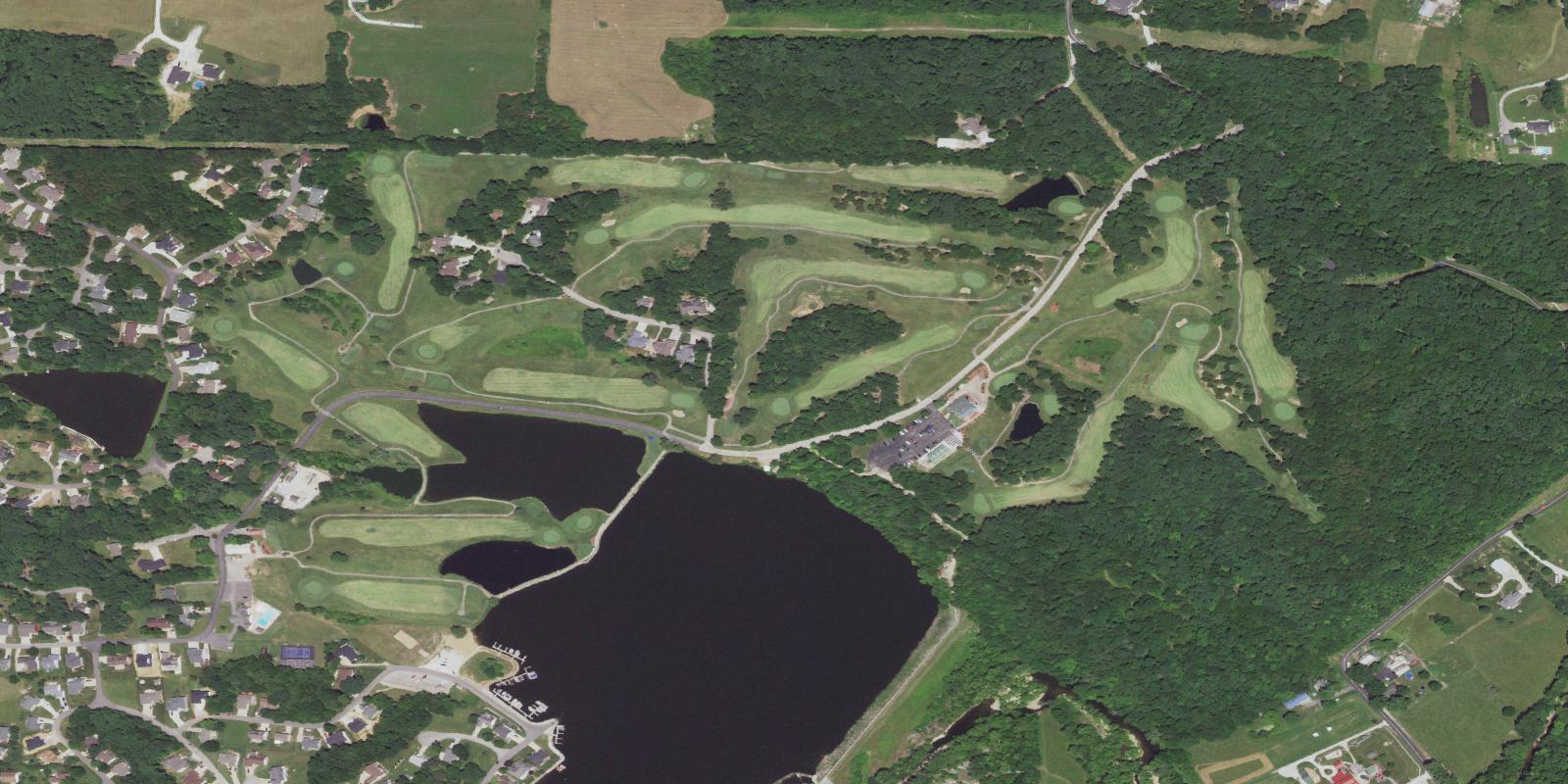 Satellite view of Golf Club of Incline Village