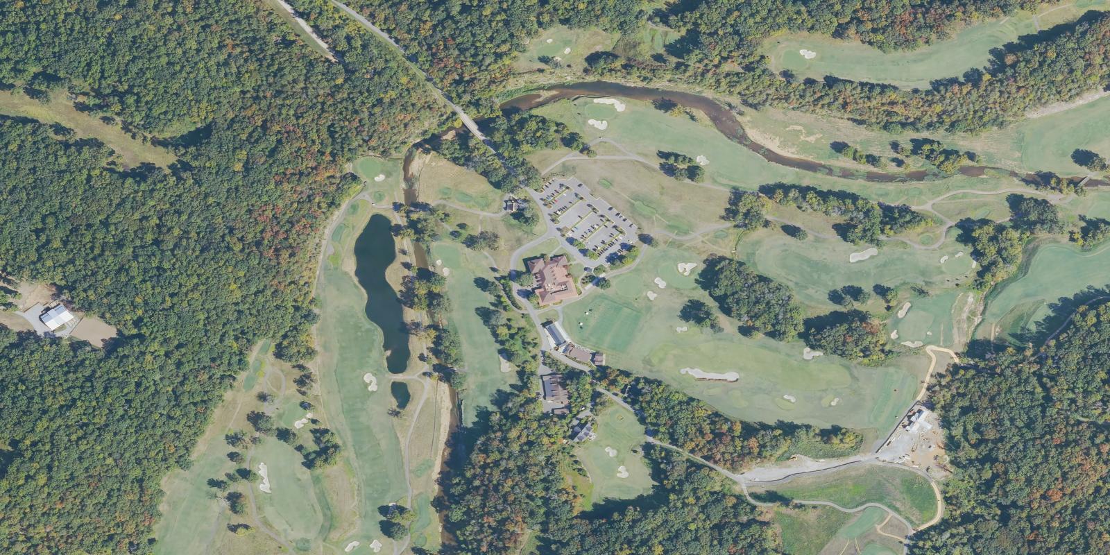 Satellite view of Golf Club of Tennessee